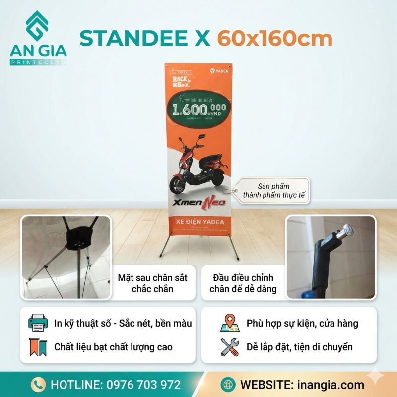 Standee X Cường Lực Tốt